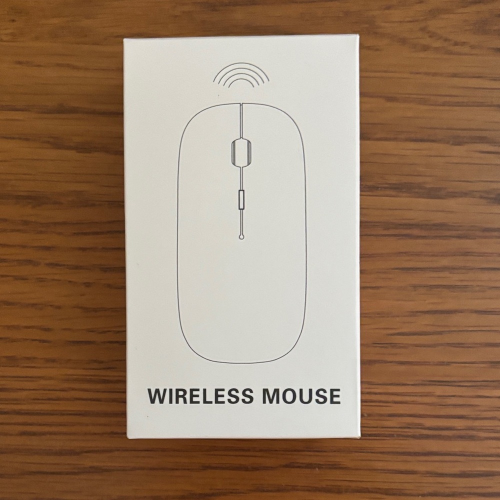 Wireless Mouse - White & silver